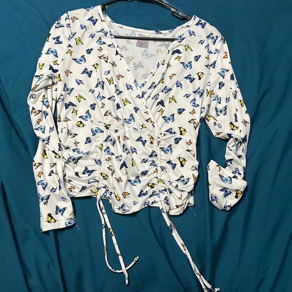 Butterfly long sleeve top